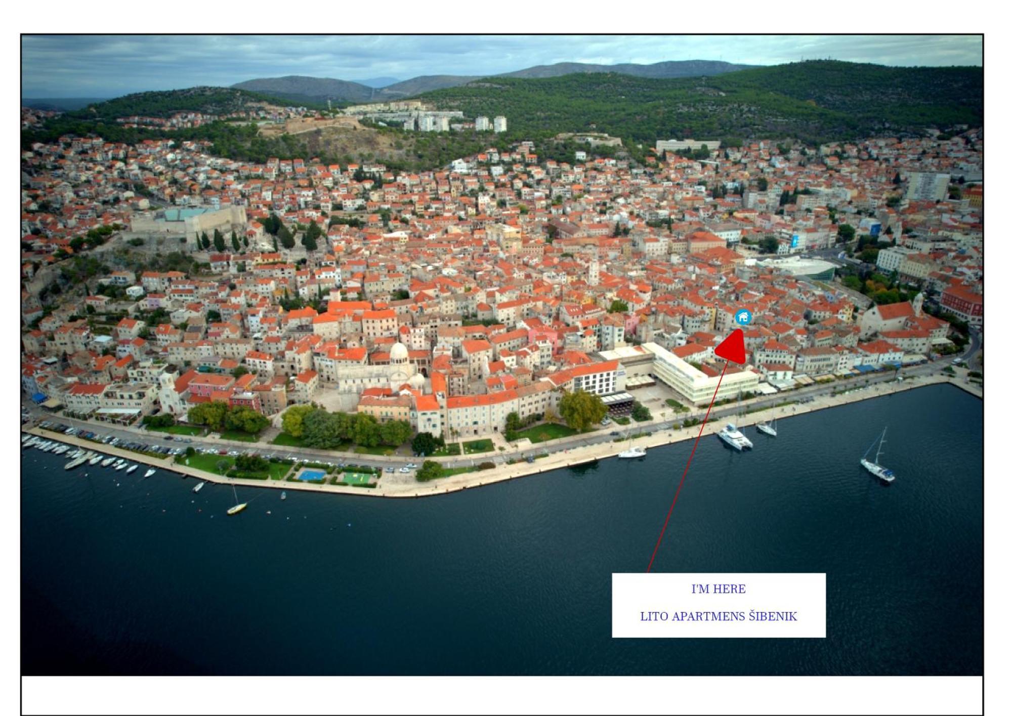 Lito Apartments Šibenik Dış mekan fotoğraf