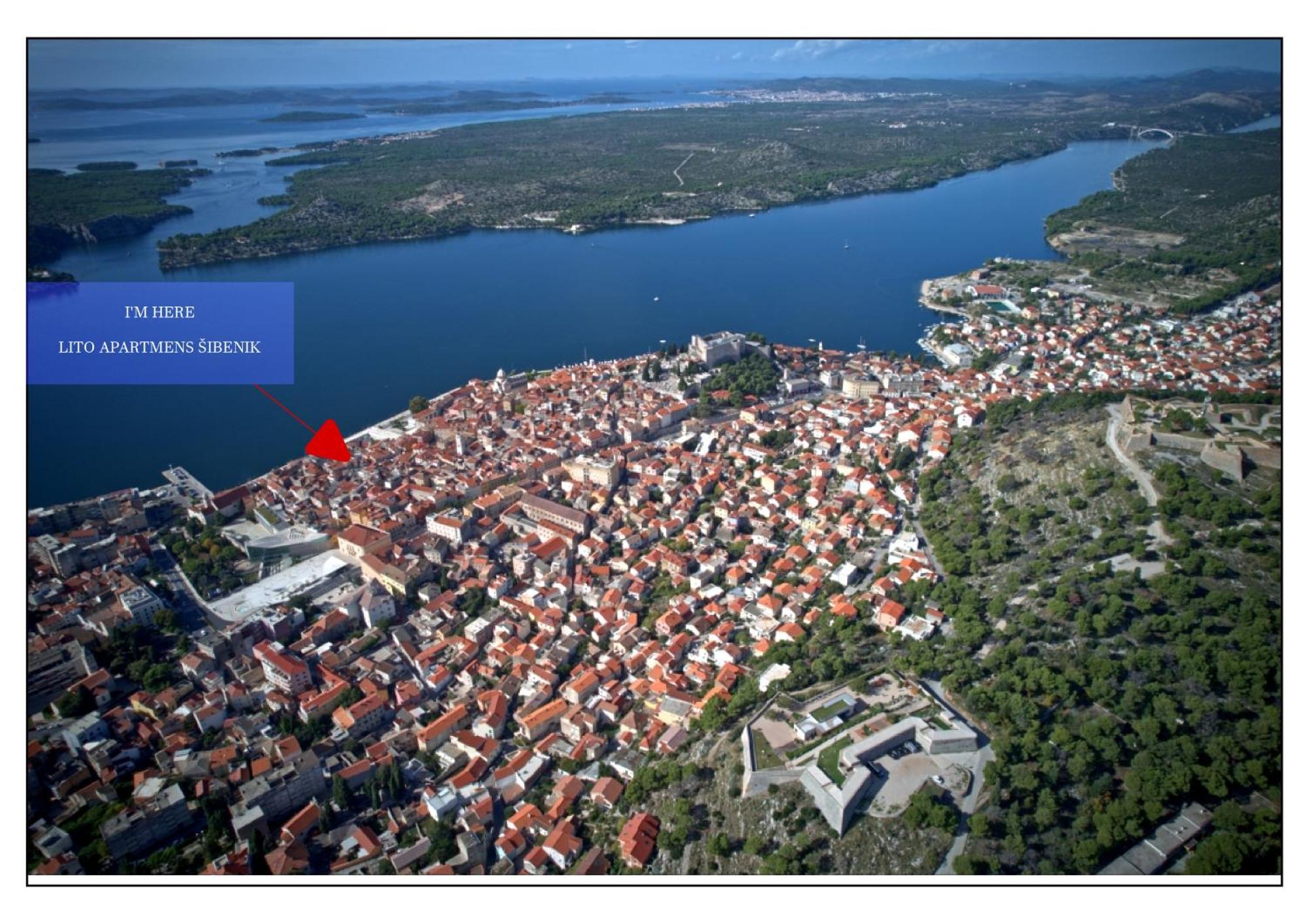Lito Apartments Šibenik Dış mekan fotoğraf